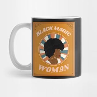 Black Magic Woman (retro empowered woman) Mug